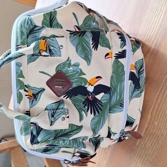 Handbags - #ACW Canvas Backpack/diaper bag/ travel bag multi uses Toocan design.